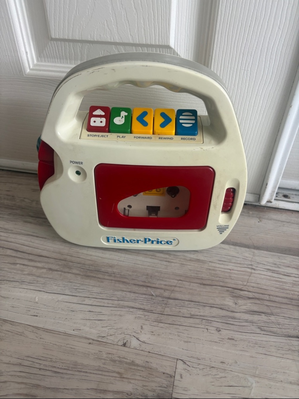 Vtg Fisher Cassette Tape Recorder Player 1992 Microphone